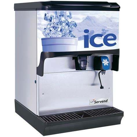 commercial ice and water dispenser
