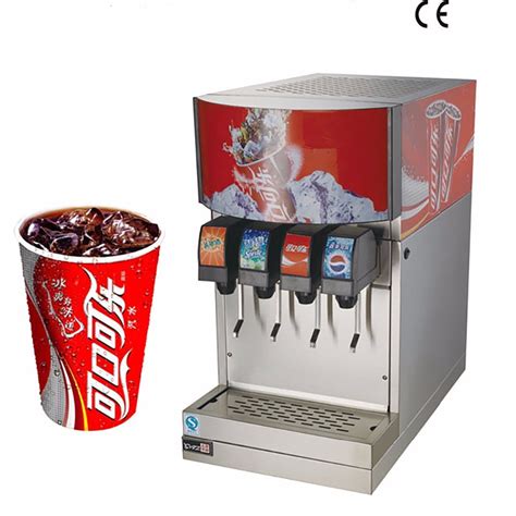 commercial soda machine with ice maker