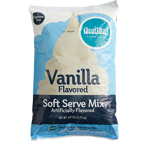 commercial soft serve ice cream mix