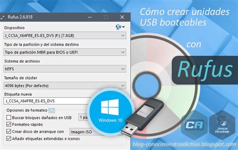 como bootear una usb con rufus, Como bootear una usb con rufus/tutorial en español
