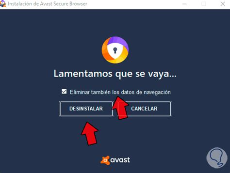 como desinstalar avast secure browser, Cómo desinstalar avast secure browser con estos métodos 【【2021