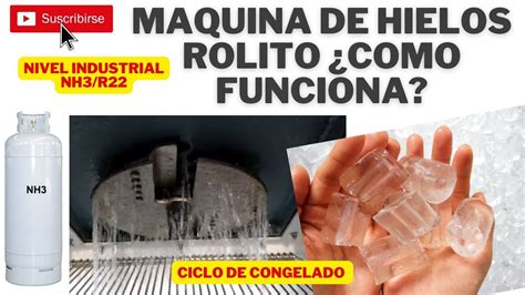 como funciona un fabricador de hielo