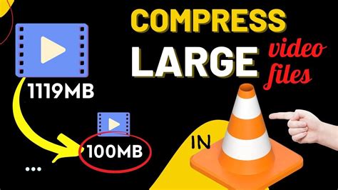 compress video files using vlc, How to compress video files vlc