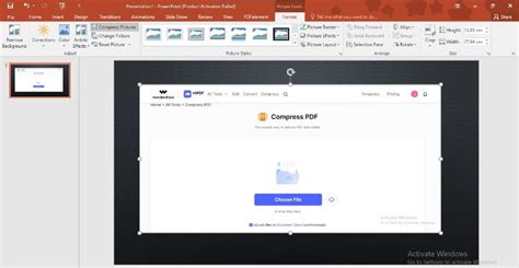 compress video format ppt, How to reduce the ppt file size