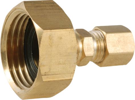 compression fitting for ice maker