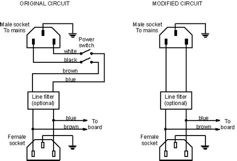 computer ac plug wiring 