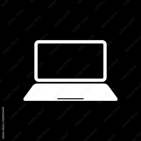computer icon black and white incircle, Icon black computer circle desktop icons newdesignfile vector via windows library laptop. 14 black icons on desktop images