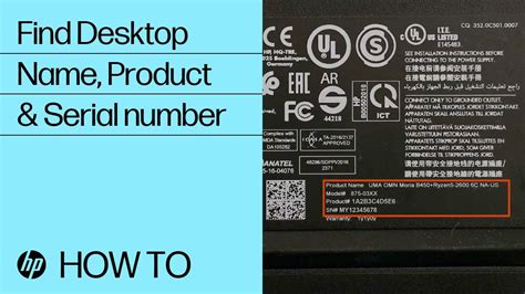 computer serial number hp, How to find serial number of laptop or pc on windows 10?. Serial number of hp laptop