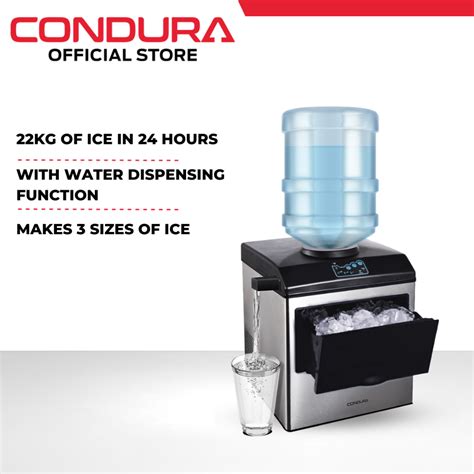 condura large capacity ice maker