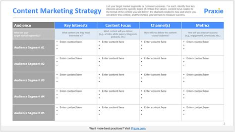 Content Marketing Template