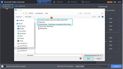convert clip file to mp4, Convert youtube clip to mp4