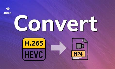 convert hevc to mp4 windows, 5 best ways to convert hevc (h.265) to mp4 on windows/mac