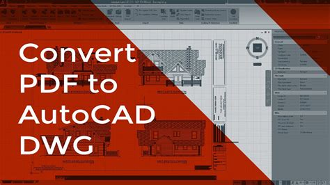 convert pdf to autocad, Pdf autocad dwg convert. How to convert a pdf to an autocad dwg