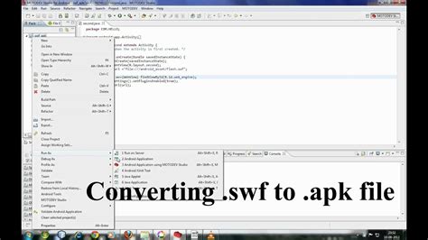 convert swf to apk, Software convert to swf
