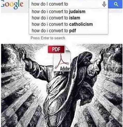 convert to pdf meme, How to i convert to pdf