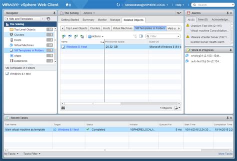 convert vm to template vmware workstation, Update virtual machine template