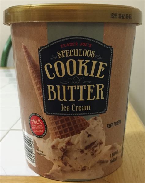 cookie butter ice cream trader joes
