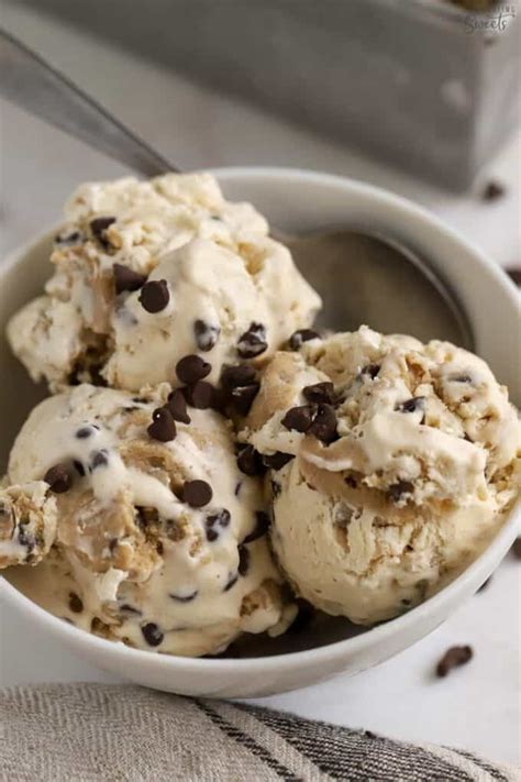 cookie dough ice cream topping