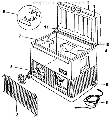 cooler box diagram 