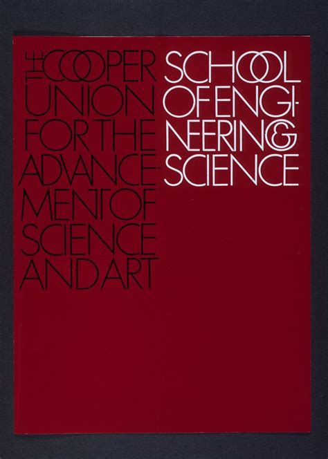 Cooper Union Course Catalog For Compsi