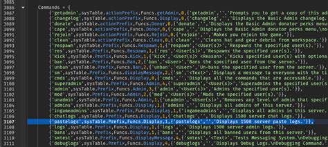 copy and paste logs, 