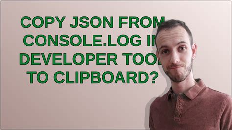 copy console log to clipboard, Log messages in the console tool