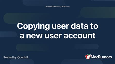 copy user data to new user, Applications corrupted. One way to fix broken applications you probably never considered