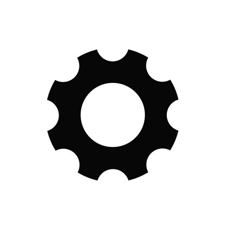 copyright free settings icon, 