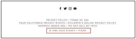 copyright sample text website, Sample copyright page