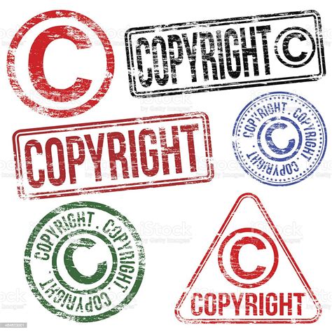 copyright stamps background, Stamps background stock vector. illustration of free