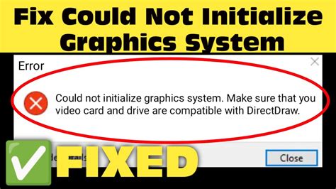could not initialize the graphic device, [çözüm] could not initialize graphic device hatasi