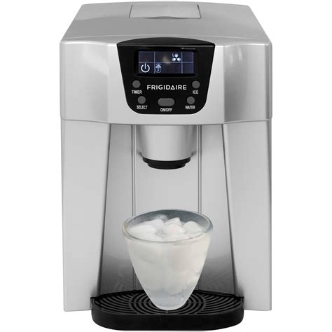 countertop ice maker and water dispenser with water line