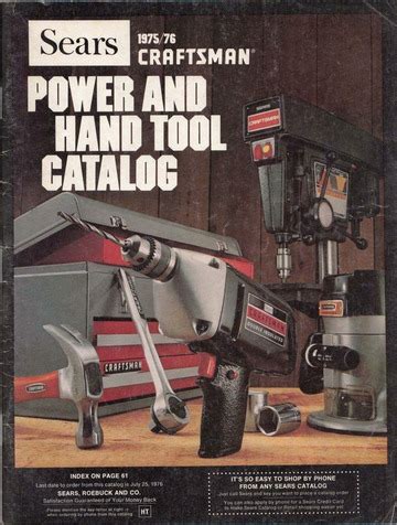 Craftsman Tool Catalog Archive