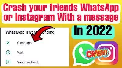 crash code whatsapp 2023, Whatsapp для iphone и android можно «убить» одним сообщением