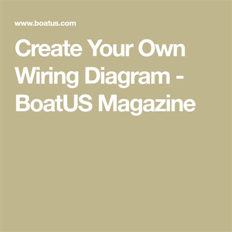 create your own wiring diagram boatus magazine 