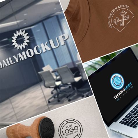 creating a mock up logo, Logo mock up by philip nnamani on dribbble