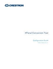 crestron xpanel conversion tool, Crestron file c3p open 4tecdirect. Crestron xpanel- it's magic!
