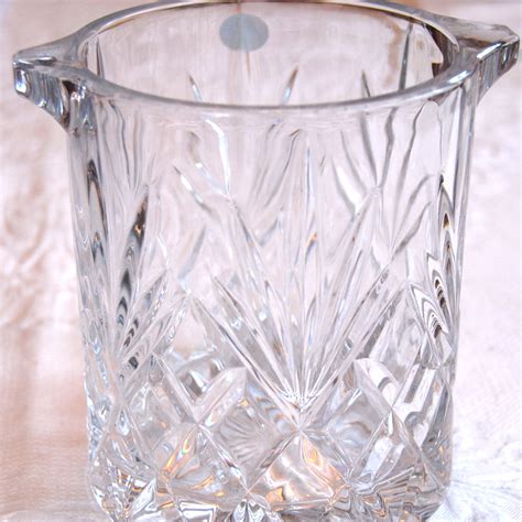 crystal ice bucket