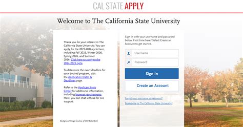 Csu Application Walkthrough