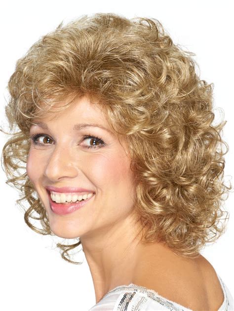 curly blonde hair wig