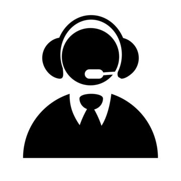 customer support logo transparent background, Isolated customer support icon against transparent background 47827346 png