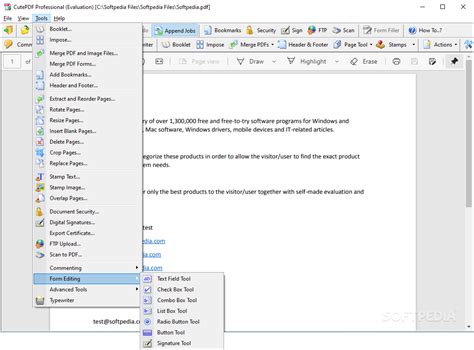 cutepdf windows 1.0, Cutepdf editor 1.0