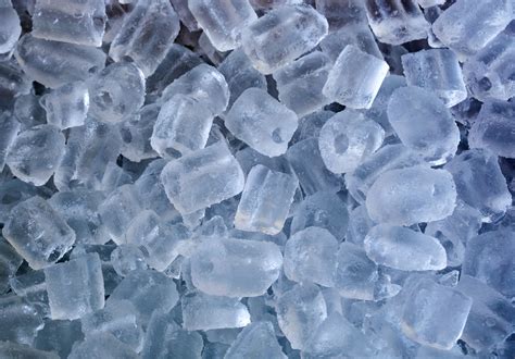 cylindrical ice cube