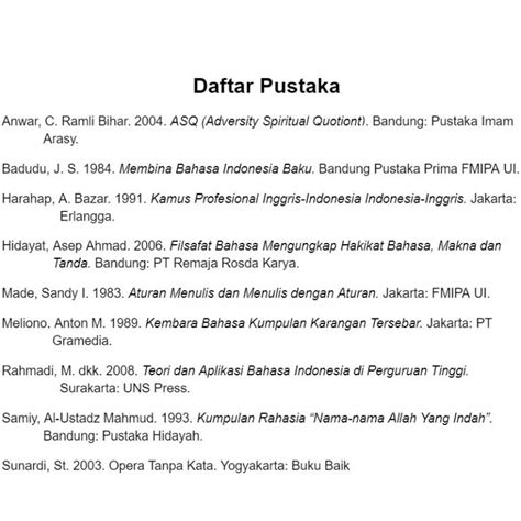 DAFTAR PUSTAKA 1 Bahasa Indonesia PDF Download