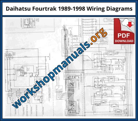 daihatsu fourtrak wiring diagram 