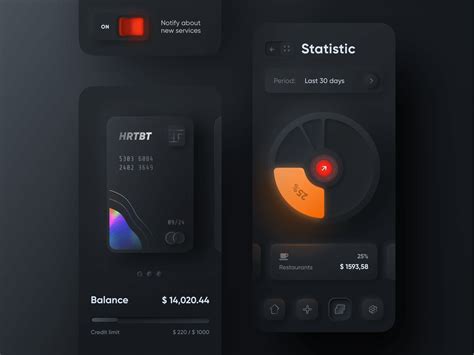 dark ui app, 25 dark mode ui design examples. Ui dark mode mobile design examples dashboard banking alexander