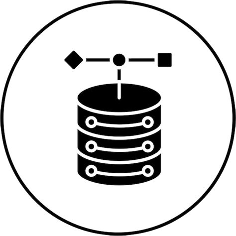 data object icon, Object database flaticons flat circular icon