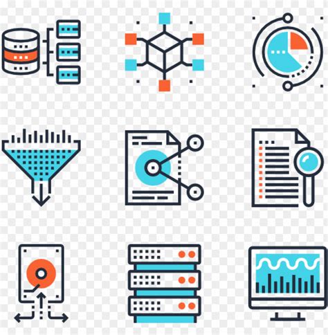 data program management icon, Data icon management icons vector transparent toppng background. Download data management 25 icons