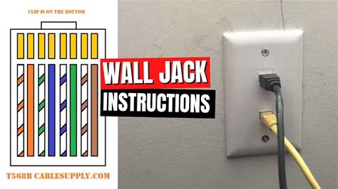 data wall jack wiring 