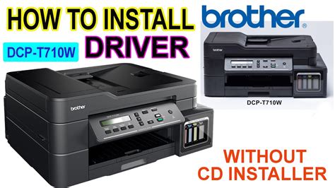 dcp t710w brother printer installer, Install driver dcp-t710w brother printer without cd installer